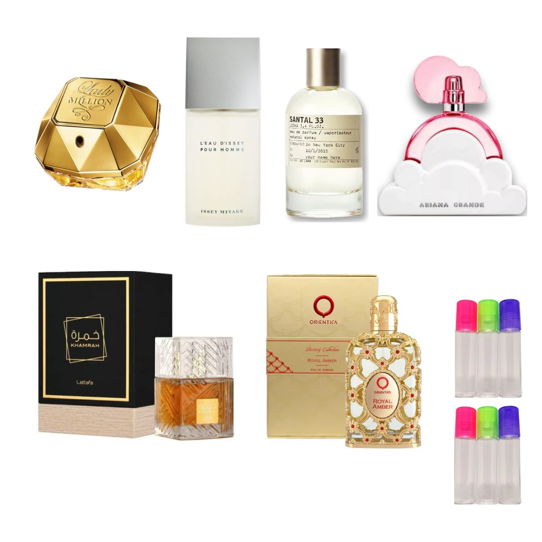 6 PERFUMES TIENDA VICTOR+6PROBADORES JUL